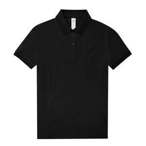 B&C Womens/Ladies My Polo Shirt / Black